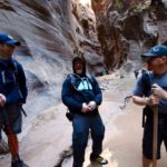 Quick break and Jeff laughing. The Narrows, Zion National Park, Utah